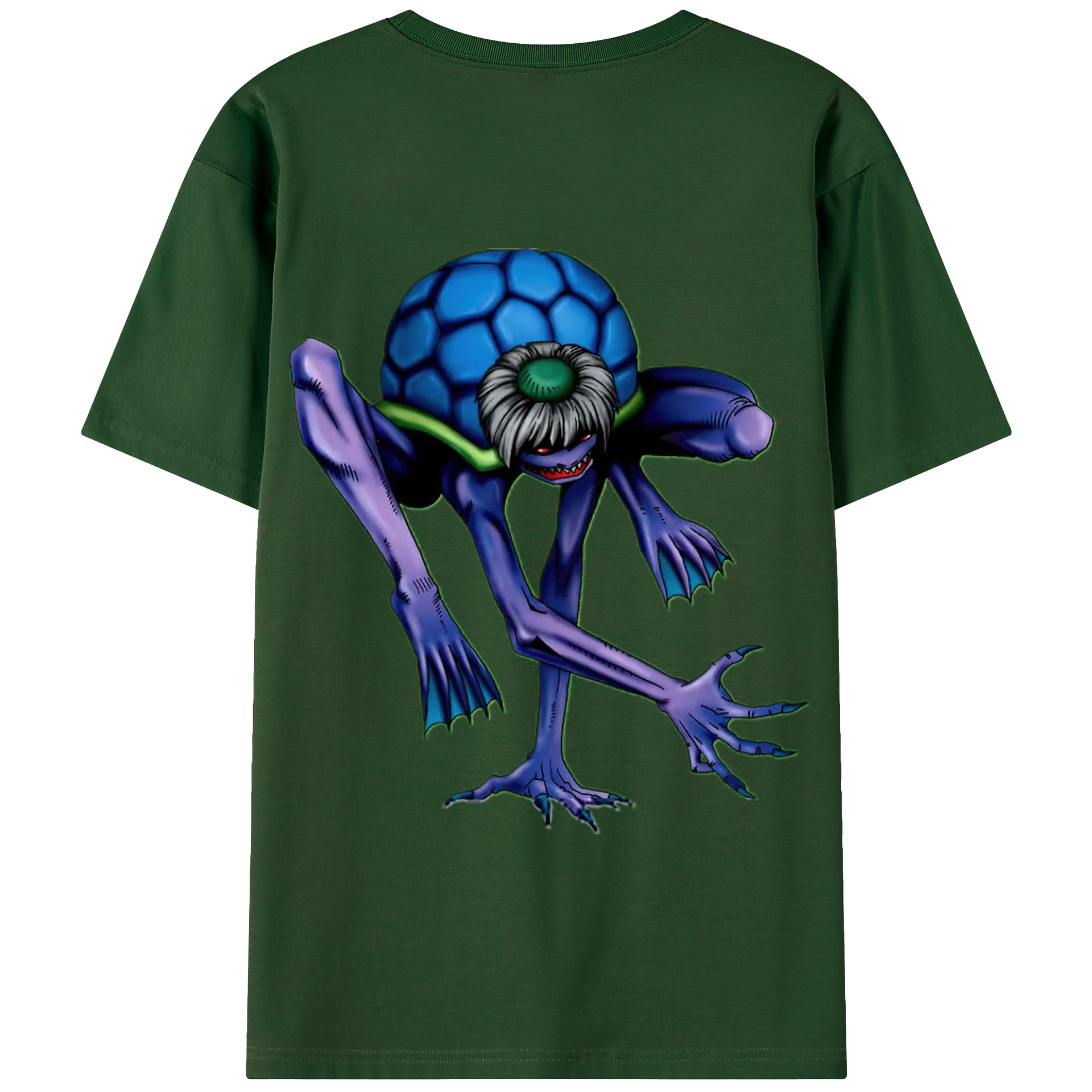 （画像用） 遊☆戯☆王 Yu-Gi-Oh! 綿100％半袖Tシャツ（背面プリント）